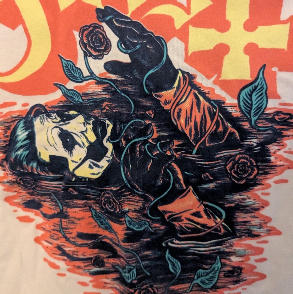 Ghost  Pre Raphealite Papa Cropped Raglan - Picture 2 of 3